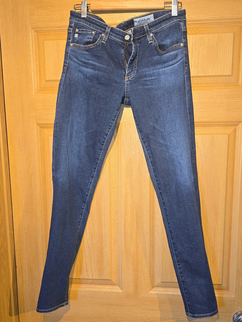 AG Adriano Goldschmied Dark Indigo Skinny Jeans